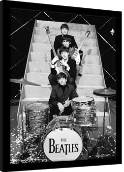 Inramad poster The Beatles - Photoshoot
