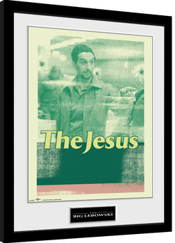 Inramad poster The Big Lebowski - The Jesus