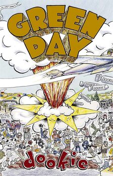 Poster in Tessuto Green Day - Dookie