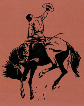 Carta da parati Cowboy