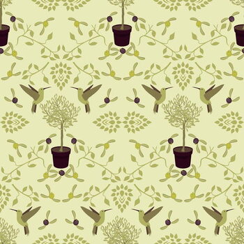 Carta da parati The Olive Tree