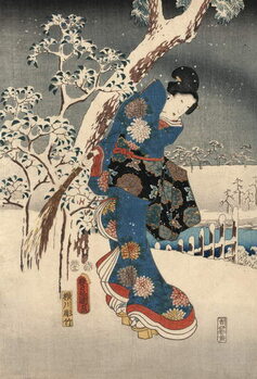 Carta da parati Ukiyo-e Print