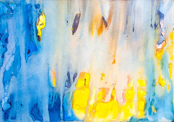 Poster Abstract Water Color
