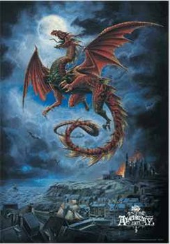 Gerahmtes 3D-Poster ALCHEMY - whitby wyrm