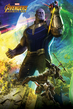 Poster  Avengers Infinity War - Thanos