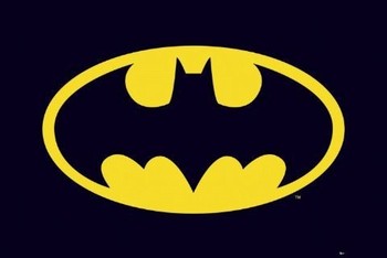 Póster  BATMAN - classic logo