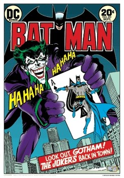 Gerahmtes 3D-Poster BATMAN