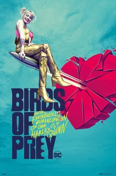 Poster Birds of Prey: And the Fantabulous Emancipation of One Harley Quinn - Broken Heart