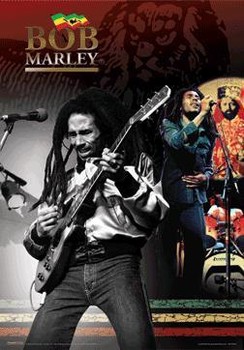 Poster 3D incorniciato Bob Marley - 3D