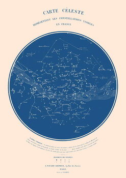 Poster Carte Celeste - ASTER EDITION, 2022