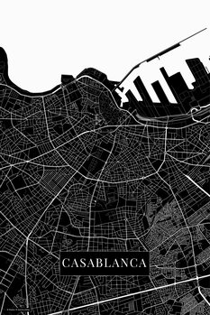 Poster Casablanca black