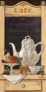 Kunstdruk Coffee and Fruit II