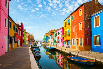 Poster Colourful Burano