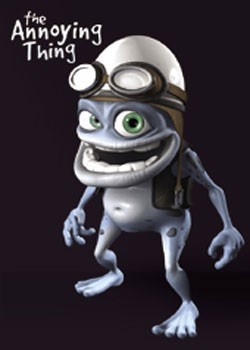 Poster Crazy Frog - Black