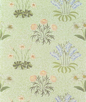 Poster "Daisy" design wallpaper with lily of the valley