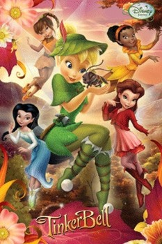 Gerahmtes 3D-Poster DISNEY FEEN