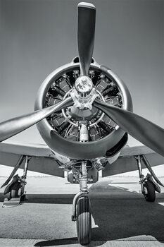 Poster Flygplan - Propeller