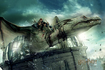 XXL-poster Harry Potter - Dragon ironbelly
