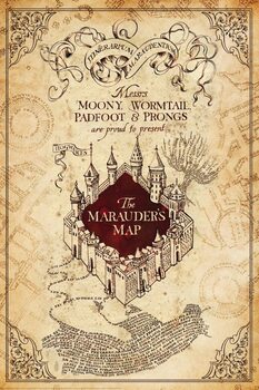 XXL-poster Harry Potter - Marauders Map