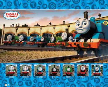 Poster Il trenino Thomas - Group