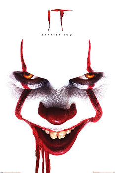 Poster IT - Capitolo due - Pennywise Face