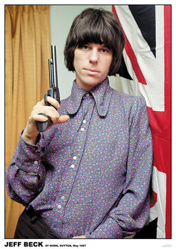 Poster Jeff Beck - Sutton 1967