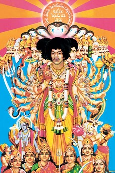 Poster Jimi Hendrix - axis bold as love