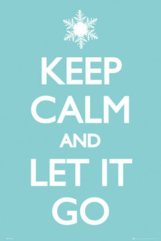 Poster  Keep Calm and Let it Go