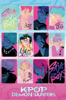 Poster KPop Demon Hunters - Light and Dark