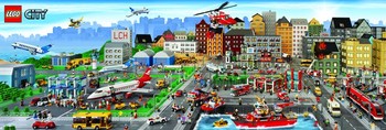 Poster Lego - city