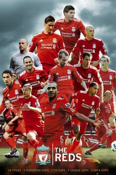 Poster Liverpool - the reds