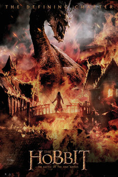 Poster Lo Hobbit 3: La battaglia delle cinque armate - Drago
