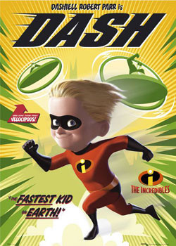 Poster LOS INCREÍBLES - dashiell