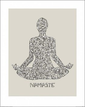 Kunstdruk Louise Tate - Namaste