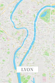 Poster Lyon color
