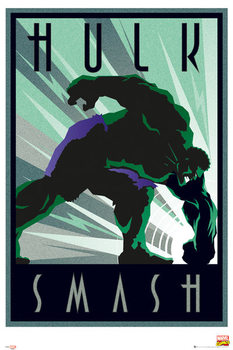 Poster Marvel - Retro Hulk