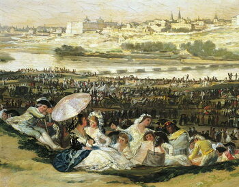 Poster Meadow of San Isidro