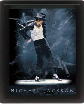 Framed 3D poster MICHAEL JACKSON