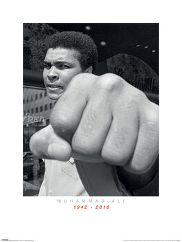 Kunstdruk Muhammad Ali Commemorative - Punch