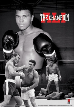 Poster 3D incorniciato MUHAMMAD ALI