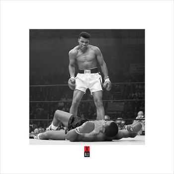 Muhammad Ali v Liston Kunstdruk