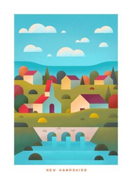 Poster National parks of the USA and