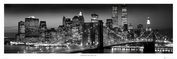 Poster  New York - Manhattan black