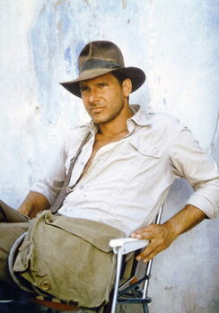 Poster On The Set, Harrison Ford.