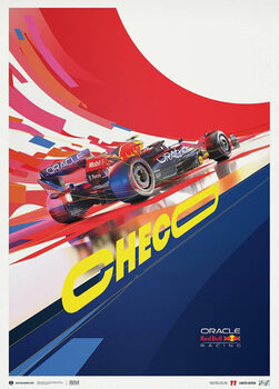 Kunstdruk Oracle Red Bull Racing - Sergio Pérez - 2022 - Limited Edition