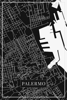 Poster Palermo black