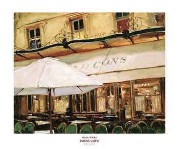 Paris Cafe Kunstdruk