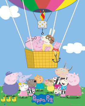 Poster Peppa Pig - Super George