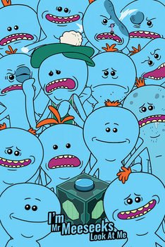 Poster  Rick and Morty - Mr. Meeseeks