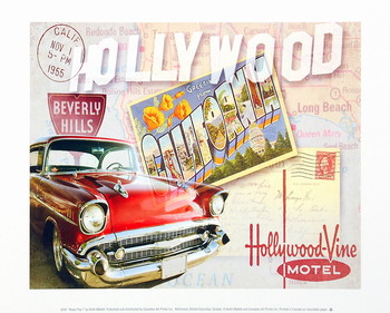 Kunstdruk Road Trip I